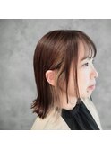 外はねナチュラルボブ