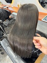 オズ 郡山桑野店(OZ)&nbsp;黒髪ボブルフネビージュ小顔ワンレン