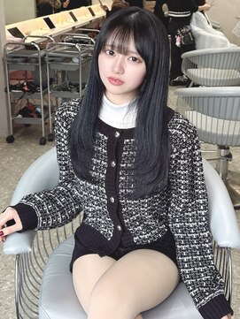 ラルムバイシー 新宿(LARME by Sea) 韓国前髪顔周り×くびれヘア【新宿/髪質改善】おくれ毛.小顔ヘア