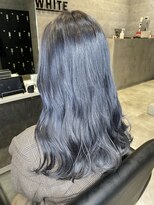 アンダーバーホワイト 泉佐野店(_WHITE)&nbsp;☆ケアブリーチ　ダブルカラー　ハイライト　イルミナ