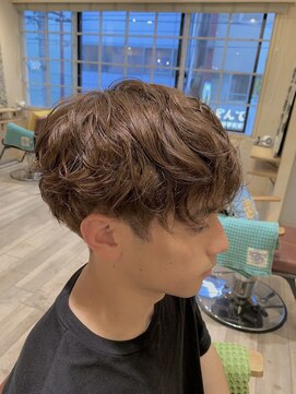 ハイル(Heil) 無造作ニュアンスパーマ/メンズパーマ/韓国パーマ/韓国ヘア