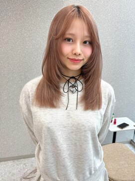 天神美容室 【KASUMI天神美容室】ハイトーン×レイヤーカット