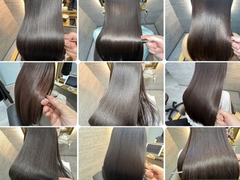 プリモカ 綾瀬(primoC)の写真/《髪質改善全席完全個室サロン》印象を左右する顔周りのカットは実力派Stylistにお任せ!ミリ単位で拘ります