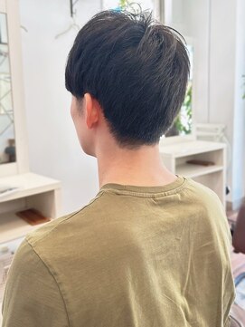 ランデ(RANDE) men'sメンズカットツーブロビジネス大人マッシュ30代40代50代