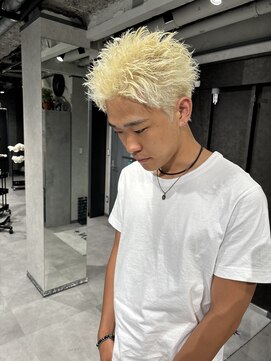 ネクストネオ 静岡(NEXT NEO) NEXTNEO壮真/メンズ/短髪パーマ/スパイキーショート/王道/カラー