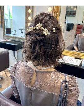 コワファースト させぼ五番街店(COIFF1RST) bobハーフアレンジ☆