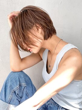 ギークス(GEEKS) 【GEEKS渋谷】ショートレイヤー/渋谷ウルフ/ハイライト/20代30代