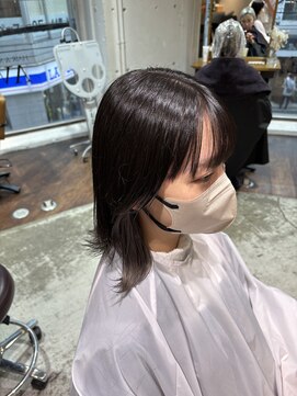 アヴァンスアンス 広島袋町店(AVANCE.ens) シルバーカラーとインナーカラー