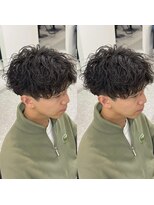 ブライト(BRIGHT)&nbsp;シャドウパーマセンターパート