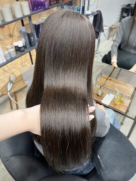 コル サッポロ(col sapporo) 水素カラー×オリーブブラウン