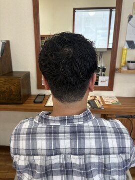 ココカラヘアー プラス(cococara‐hair plus) ツーブロ×パーマ×ハイライト