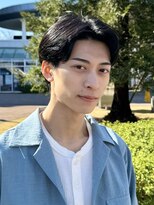 クロト(Clotho)&nbsp;センターパート/波巻きツイストスパイラルメンズカットパーマ