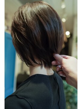 ルポ(Repos) ＊菱形ボブにヘアカラーアッシュ＊【Repos 東大宮　東大宮駅】