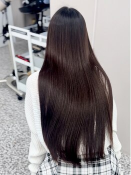 ラ ミュウ バイ ディーアンドティー(LA MIU by D&T)の写真/◆艶髪に憧れるあなたへ◆厳選TRを使用し、ずっと触っていたくなるような質感を叶えます*