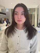 ザザ ZA/ZA 目白 ロングレイヤー 顔周りレイヤー 目白