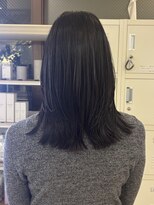 フレイムス ヘアアンドリラックス 南越谷店(Frames hair&relax)&nbsp;暗髪×レイヤーカット