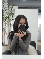 ミヨン 京都烏丸店(miyon)&nbsp;【miyon】韓国レイヤーカット×暗髪カラー×髪質改善