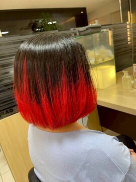 キャパ(CAPA) デザインブリーチカラー(茅ケ崎/ブリーチカラー/ダブルカラー)