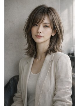 パラン 田無店(PaLaN) クールグレージュ × くびれミディ