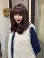 ザ パス(the path)&nbsp;レイヤーカット/カシスレッド/暖色カラー