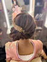 ボア トウキョウ(Voix Tokyo) サイドアップお団子