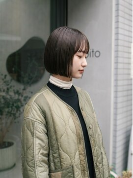 キビト(kibito) ワンレンボブミニボブ20代30代40代