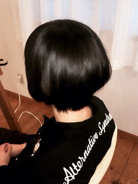 ハーブスヘア 前橋店(Herbs hair) 前下がりベース