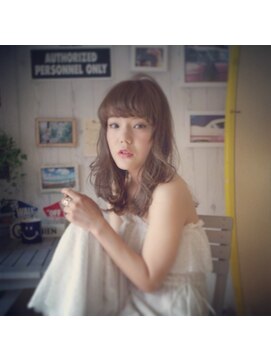 マイティ バイ エイチ(mighty by H) mighty【色っぽ!ガール】フェザーレイヤー×ペールカラー