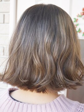 エアリー ヘアーデザイン(airly hair design) [airly]切りっぱなしボブととれかけパーマ