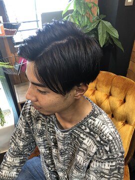 カイバーバーバイウッズ(Kai Barber by woods) men's cut color