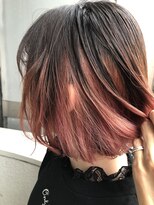 ノラ シンディ(NORA CYNDY)&nbsp;ピンクレッドインナーカラー☆