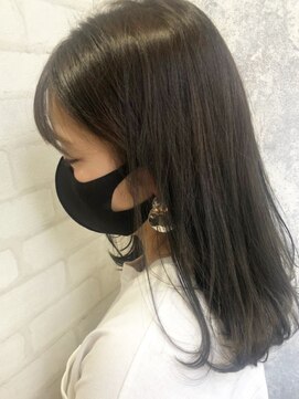 ジーナ 札幌(Zina) 【Zina札幌】フリンジウェーブ前髪大人かわいいココアブラウン