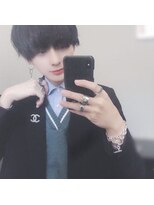 シン(syn) 前髪長め ナチュラルマッシュ