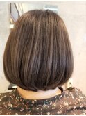 『 透明感シルバーベージュ　トーンダウンで大人可愛く♪ 』