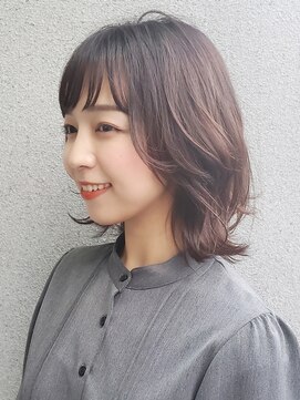 ヘアドレス ルチュラ(Hair dress LucuLa) 【ルチュラ松島】小顔くびれ外ハネ×ミディアムボブ