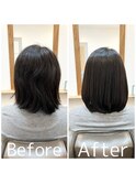 髪質&頭皮改善ストレートエステ