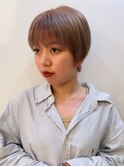 【LUAU Haku Osaka 中村】ハイトーン×マッシュショート