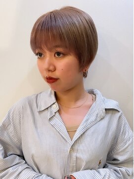 ルアウハク 梅田(LUAU Haku) 【LUAU Haku Osaka 中村】ハイトーン×マッシュショート