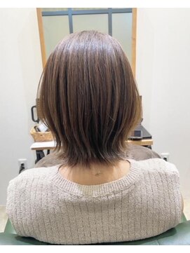 リールヘア 千早店(rire hair) 軽め外ハネ×ショートボブ