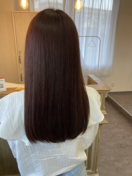 ウル(Uru) ローズマリーラテ/髪質改善/縮毛矯正/髪質改善縮毛矯正/福山