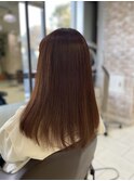ローズブラウンレッド×ロングレイヤー【69】