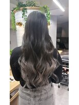 ミニョン(Mi9non) ブラック×シルバーグレージュ