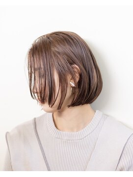 ルプラ ガーデン(le-pla garden) ベージュカラー#ブリーチなし#前下がり#ダメージレスカラー#豊橋