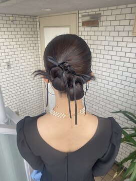 フェリーチェ(Felice) 韓国ヘア カチモリアレンジ ツインアレンジ 参列ヘア