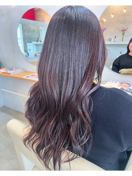 ドラマティックヘア(DRAMATIC HAIR) ディープアメジスト×レイヤー