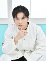 ロアー ヘアー マックイーン 流山おおたかの森店(RAWR hair McQueen) 【RAWR】スパイキーショートMEN'S HAIRブルーブラック