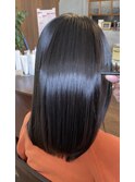 髪質改善ストレート