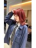 [学割★平日限定35％OFF】エリアで当店だけ！カット＋ブリーチ＋オイルカラー