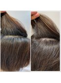 【別府　ランガリ】白髪ぼかし　透明感白髪染め