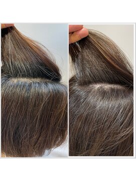 ランガリ ヘアアンドスパ(Rangali Hair&Spa) 【別府　ランガリ】白髪ぼかし　透明感白髪染め